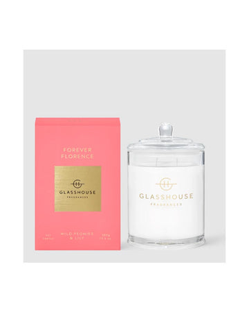 Glasshouse Fragrances Forever Florence Candle 380G