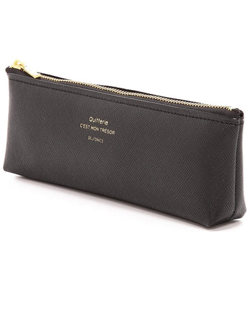 Delfonics Quitterie Pen &amp; Pencil Case Black