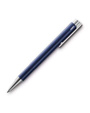 Logo Plus Ballpoint Pen Blue