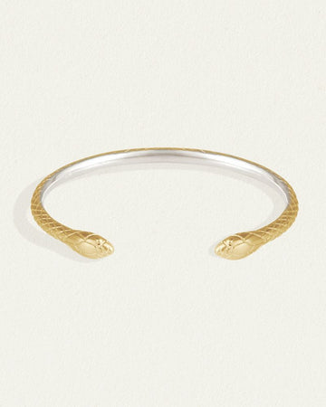 SERPENT CUFF GOLD/SILVER TS009B-S/GV