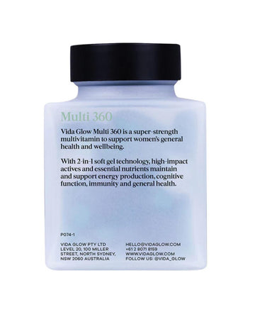 Vida Glow Multi 360 Supplements (30 soft capsules)