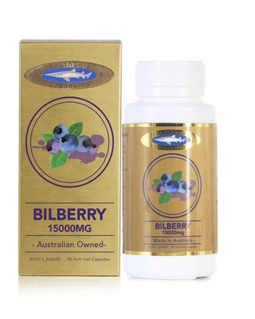 Ocean King 15000mg Bilberry 90 Soft Gel Capsules