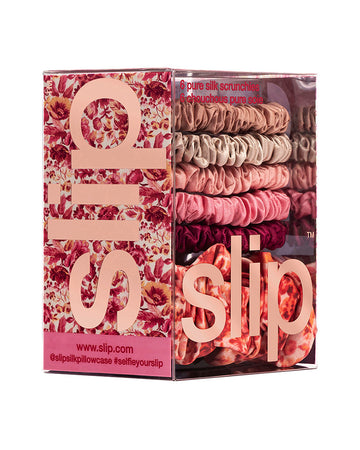 slip pure silk assorted scrunchies - boteh