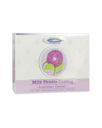 Ok Milk Thistle 35000mg 90 Capsules 3 Pack