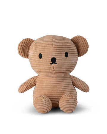 Boris Bear Corduroy Beige 24cm/10''