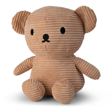 Boris Bear Corduroy Beige 24cm/10''