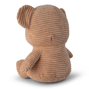 Boris Bear Corduroy Beige 24cm/10''