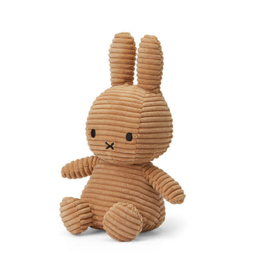 Miffy Sitting Corduroy Beige 23cm/9''