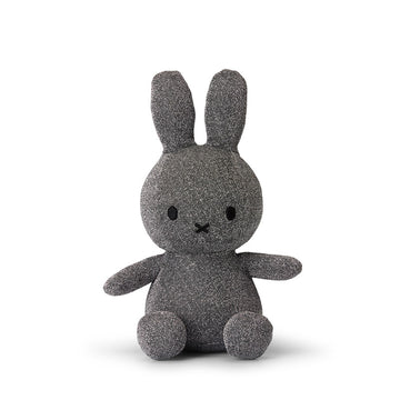 Miffy Sitting Sparkle Silver 23cm