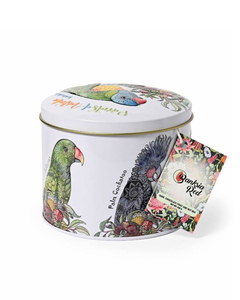 Banksia Red 'parrots of Australia' Dark Chocolate Fruit &amp; Nut Mix 200g