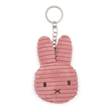 Miffy Flat Keychain Eco Corduroy Dust 10cm/4"