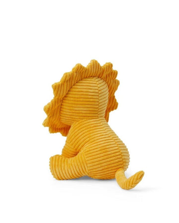 Miffy &amp; Friends Lion Eco Corduroy Yellow 17cm/7''