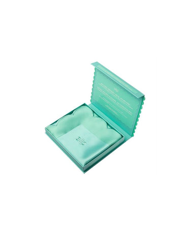 Slip Pure Silk Queen Pillowcase With Scalloped Edge - Turquoise