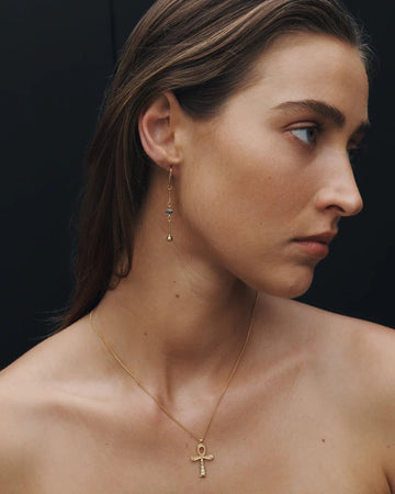 Ula Earrings Gold Vermeil