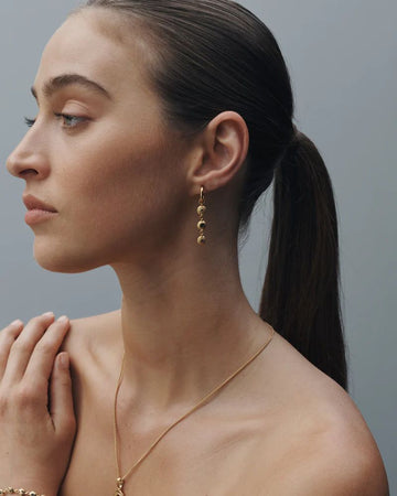 Blessing Earrings Gold Vermeil