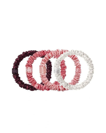 Slip Pure Silk Skinny Scrunchie Ornament - Candy Cane