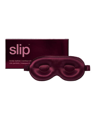 Slip Pure Silk Contour Sleep Mask - Crimson