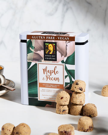 Vegan Gluten Free Maple &amp; Pecan Gift Tin 200g