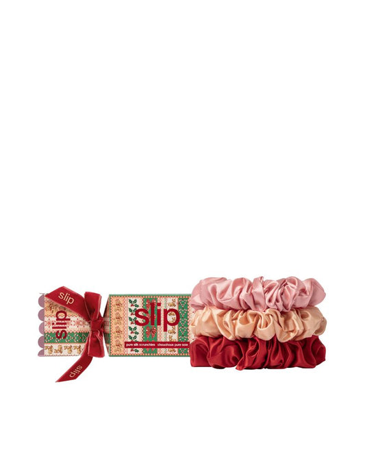 Slip Pure Silk Large Scrunchie Cracker - Eadie - Set of 3