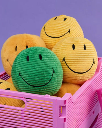 Smiley Eco Corduroy Green 13cm/5"