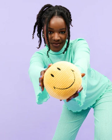 Smiley Eco Corduroy Yellow 13cm/5"