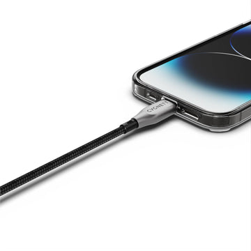 Cygnett Armoured Lightning to USB-A Cable 50cm (Black)