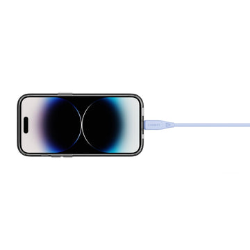 Cygnett Charge &amp; Connect Lightning to USB-C Cable V2 1.2m (Blue)