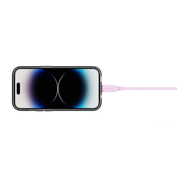 Cygnett Charge &amp; Connect Lightning to USB-A Cable V2 1.2m (Pink)