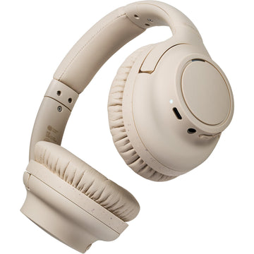 Audio-Technica ATH-S300BT Wireless Noise-Cancelling Over-Ear Headphones (Beige)