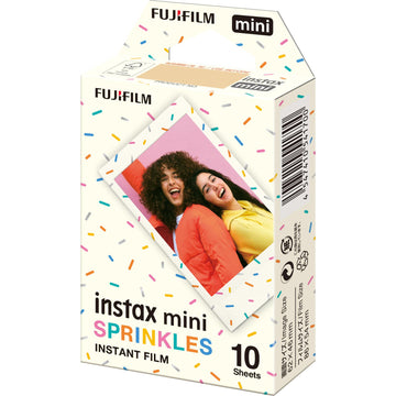 Fujifilm Instax Mini Film Sprinkle for Instax Mini Cameras (10 Pack)