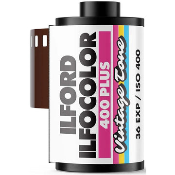 Ilford IlfoColor 400+ ISO Vintage Tone 35mm Colour Film (36 Exposure)