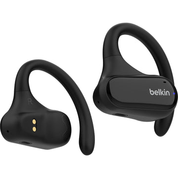 Belkin SoundForm ClearFit Open Ear True Wireless Headphones (Black)