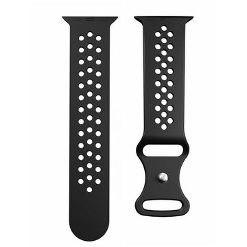 Cygnett SportsBand for Apple Watch [42/44/45/46mm &amp; Ultra 49mm] (Black)