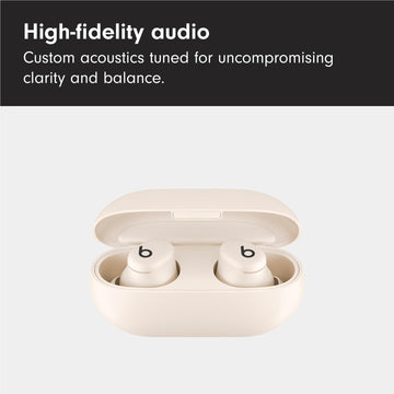 Beats Solo Buds True Wireless Earbuds (Matte Ivory)