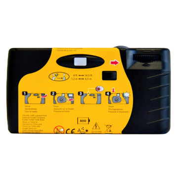 Kodak HD Power 27 + 12 Exposure Disposable Film Camera with Flash