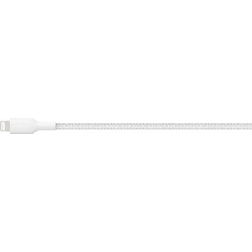 Belkin BoostCharge Braided USB-C to Lightning Cable 1m (White)
