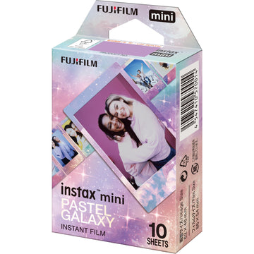 Fujifilm Instax Mini Film Pastel Galaxy for Instax Mini Cameras (10 Pack)