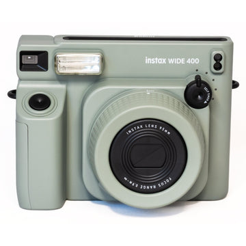 FujiFilm instax WIDE 400 Instant Camera Bundle (Green)